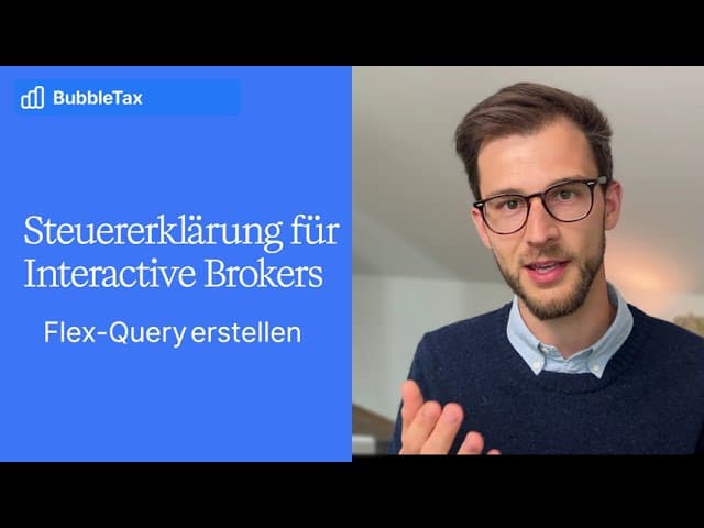IBKR Steuer-Report Anleitung